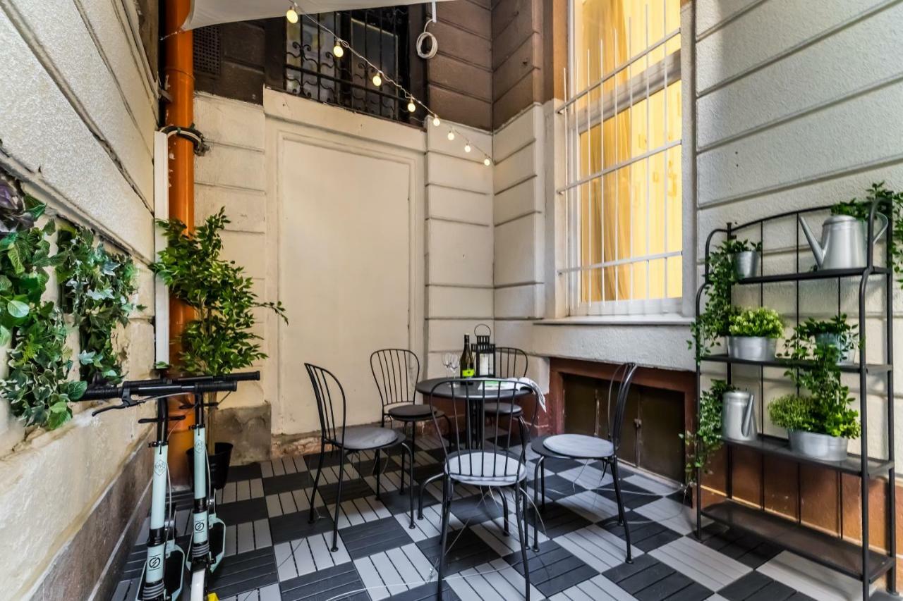 Bpr Vintage Garden Apartment With Terrace & Sauna Budapesta Exterior foto